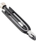 Three In One Safety Wire Pliers For Aircraft Maintenance Heavy Duty Twist Tool 8.3 Inch Length shown from side view