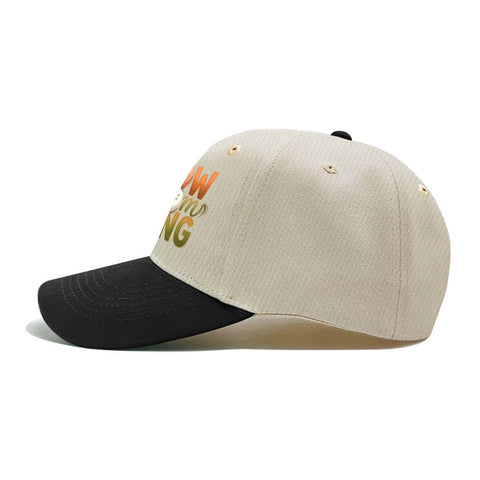 Side view of Lightweight Womens Cap With Low Profile Unstructured Fit Adjustable Buckle Six Ventilation Eyelets