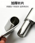Close-up of Built To Last Heavy Duty 304 Stainless Steel Door Hinges With Cover Plate Detachable Lift Off Hinge design.