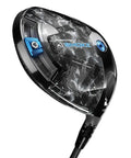 Paradym Ai Smoke Max Driver Right Hand 9 Degree Loft Stiff Flex with rubber grip and sleek black design.