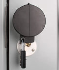Door Knob Lock Cover No Drill Quick Install Outside Locking Shield For Privacy And Keyhole Safety on door handle