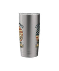 Patriotic Sailboat Stainless Steel Insulated Tumbler For Cold And Hot Beverages Red White And Blue Fourth Of July Gear For Independence Day