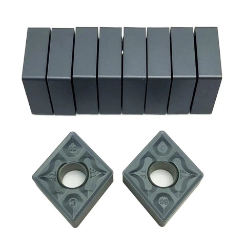 Dude Grab These 10pc Indexable Carbide Lathe Tools With Sharp CNMG Tips For External Turning And CNC Machining Steel Stainless Or Cast Iron Plus Amazing Wear Resistance.