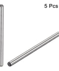 Two One Eighth Inch By Two Inch Dowel Pins For Precision Alignment, Heat Treated Alloy Steel With Bright Finish, Five Pack
