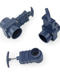 6 Inch Knife Gate Drain Valve For Sewage And Water Systems Heavy Duty Plastic Design with smooth shutoff mechanism