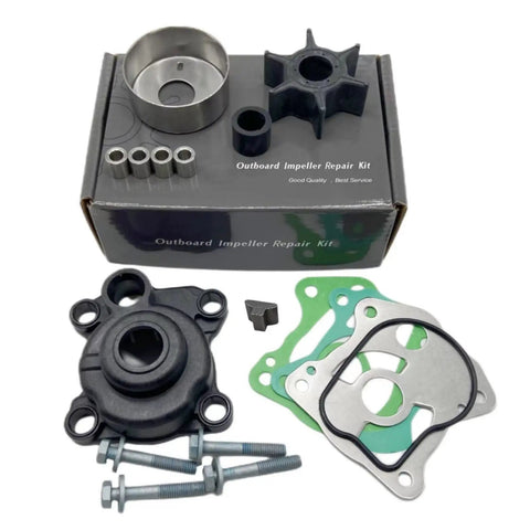 Honda Marine Outboard Water Pump Impeller Service Kit For 35 40 45 50 HP Motors, components with box on white background