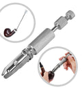 Adjustable Stainless Steel Tobacco Pipe Reamer Tool With 3 Level Handle Durable Scraper And Cleaner Poker Tamper Needle Design