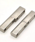 Premium Detachable Stainless Steel 304 Hinge For Distribution Box And Industrial Machinery Cabinet Doors, showing two sturdy hinges.