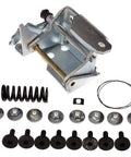 Two Piece Front Upper Lower Door Hinge Kit For Chevy Blazer C1500 C2500 Suburban Built Heavy Duty parts and pieces layout.