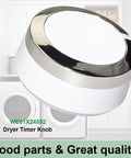 Dryer Timer Knob Replacement WE01X24552 For GE General Electric Hotpoint Kenmore Sears RCA close-up