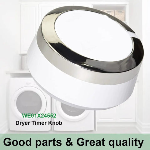 Dryer Timer Knob Replacement WE01X24552 For GE General Electric Hotpoint Kenmore Sears RCA close-up