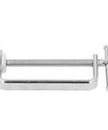 Heavy Duty C Clamp With Steel Construction For Wood And Plastic Projects, Even Pressure Distribution, Anti Slip Pad