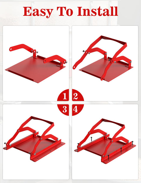 9X9 Heavy Duty Sliding Grain Gate Built Tough For Barns And Ibc Totes Smooth Manual Flow Control Rust Proof Steel Powder Coated assembly steps