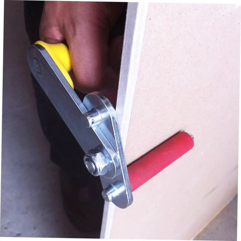 One Pair Heavy Duty Suction Lifters Make Drywall Gypsum Board Ceramic Tile And Sheetrock Moves A Breeze Portable Two Handed Glass Carrying Tool With Rock Solid Anti Slip Handles gripping a board with ergonomic design.