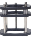 Heavy Duty Adjustable Router Lift Kit With Solid Aluminum Build And Stainless Steel Rods for precise height adjustments.