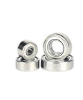 High Speed Ball Bearing Kit Set For Upower UP200 UG12 SUG12 Replacement With Silent Operation No Heat And Heavy Duty Bearings For Smooth Spins And Longer Life, silver metal bearings