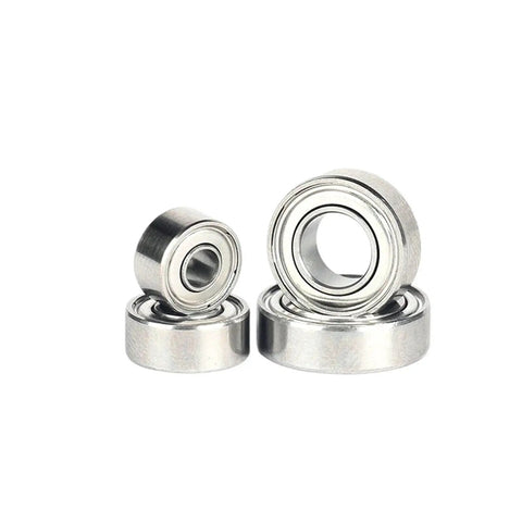 High Speed Ball Bearing Kit Set For Upower UP200 UG12 SUG12 Replacement With Silent Operation No Heat And Heavy Duty Bearings For Smooth Spins And Longer Life, silver metal bearings