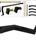 Pro Grade Tire Balancer Accessory Crank Tool With Measuring Ruler Handle Bar 158mm showing parts and details