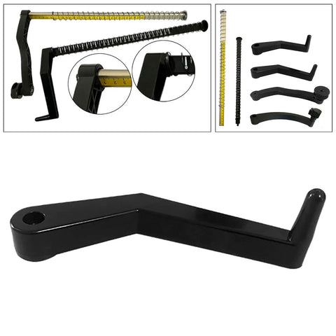 Pro Grade Tire Balancer Accessory Crank Tool With Measuring Ruler Handle Bar 158mm showing parts and details