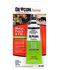 Heavy Duty Metal Patch And Fill Paste 3 Oz Waterproof Up To Six Hours Full Cure Multi Material Repair For Glass Metal Aluminum Ceramic Gray Pack Of 6 Tubes product package