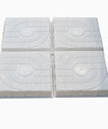 DIY Stepping Stone Molds For Garden Path Pavers Concrete Mold Tool Set Easy Release Cement Molds For Backyard Sidewalks