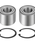 Rear Wheel Bearing Kit For ATV UTV Beefed-Up Heavy Duty Replacement For Mule 3000 3010 with 2 bearings and circlips