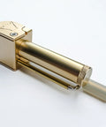 Brass Portable All In One Tool With Poker And Storage Tube CNC Machined Precision Multitool For DIYers Made In Hawaii Durable EDC Gear