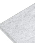 Self Adhesive Acoustic Panel showing grey polyester fiber, ideal for reducing noise and echo in homes and offices.
