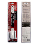 No Sweat Storm Door Closer With Adjustable Piston Hold Open Kit in packaging, suitable for wood, metal, or vinyl entry doors.