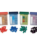 Ultimate Home Garden Soil Test Kit With 40 Tests For PH, Nitrogen, Phosphorus And Potash showing capsules and color charts