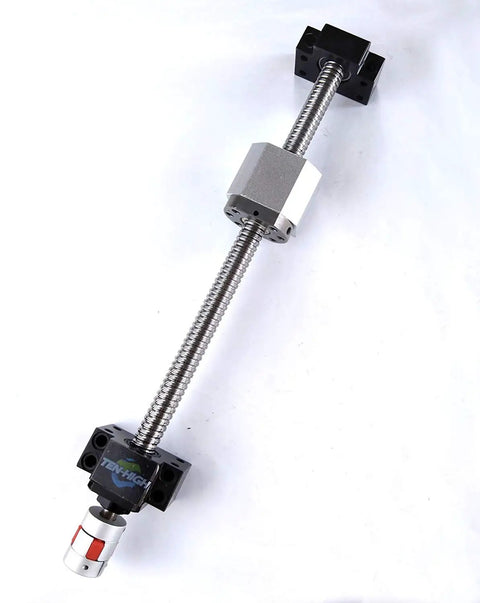 SFU1204 Ball Screw CNC Kit 12mm Diameter 4mm Lead 650mm Length With Nut End Supports BK BF10 Coupler Display
