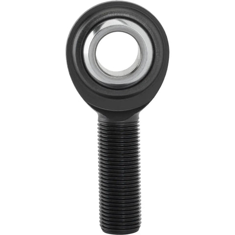 Kickass Heavy Duty Chromoly Heim Joint Rod End showing 5/8-18 left hand male threads and metal bearing for clutch and steering.