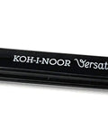Black Mechanical Clutch Lead Holder Pencil For Butter Smooth Graphite Marking And Straight Fire Line Quality with silver accents.