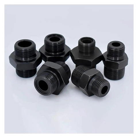 Pro Grade Metric Hydraulic Fittings M10 To M27 Straight Male Connectors For Heavy Duty Industrial Jobs Offering Zero Leak Performance Under Pressure Trusted By Pros Who Expect Build Specs With Reliability When It Counts Most, black metal fittings