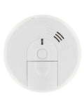 Hardwire Smoke Detector With Nine Volt Battery Backup And No Drama Front Load Door For Straight Swap Install Hush Switch and Heavy Duty Rotating Base - top view