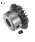 Bevel Gear Set 2 Pack 1M 20 Teeth 10mm Shaft Hole 1 To 1 Ratio 1.5 Module 90 Degree Steering Gear Made From 45 Steel