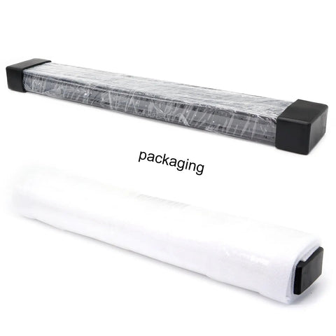Packaging of 4 Piece 400mm 20 Series Aluminum Extrusion Profiles 2020 European Standard T Slot Rails, wrapped for protection.