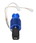 Upgraded V6 Hot End Kit With 0.4mm Nozzle And 60W Ceramic Heater For Ender 3 Pro V2 Prusa i3 MK3S MK3 MK2S 3D Printer Parts Durable Wear Resistant Steel Nozzle Compatible 1.75mm Filament, blue hot end with wires and nozzle