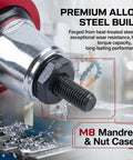 Electric Rivet Gun Adapter Kit For Drills And Impact Drivers Turns Any Drill Into A Beast Nut Riveter For M3 To M8