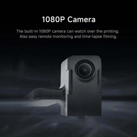 1080P camera setup on Rocket Fast 3D Printer With Auto Leveling And Camera, Dual Z Axis CoreXY, 600mm Per Second Print Speed