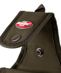 Close-up of flap on Rear Guard Pouch With FlapFit For Tools, A 5-Pocket Utility Organizer From Original Series 54120