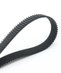 Awesome 20T And 40T HTD 3M Timing Belt Pulley Set With Dual Reduction Ratios Smooth Power Transmission For Custom Machinery Using High Quality Aluminum Alloy Synchronous Wheel Kit, black HTD belt close-up