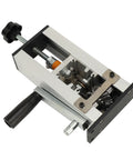 Heavy Duty Manual Wire Stripper Machine For Scrap Copper, showing adjustable blade and metal frame for efficient use.