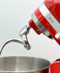 Beefy Spiral Dough Hook Replacement For Three Point Five Qt Tilt-Head Mixers, 18 8 Stainless Steel, No Coating in use on mixer