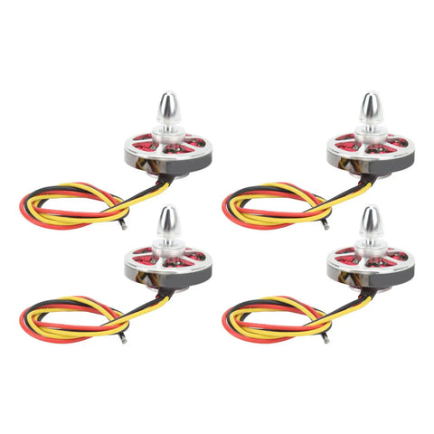 4Pcs 5010 750KV Disc Brushless Motors for Multicopters and Quadcopter Drones High Performance RC Aircraft Motors with Aluminum Alloy Body