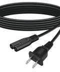 Totally Sweet Premium Ac Power Cord Replacement For Brother Scancut Dx Cutting Machines And Craft Plotters With 100 To 240V Global Voltage And No Sweat Setup, black power cord.