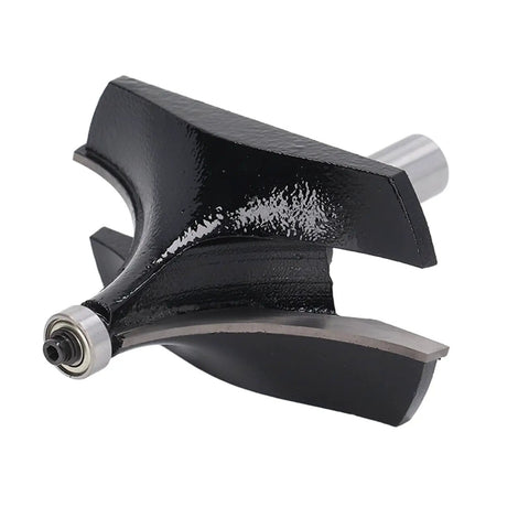 Top Tier Tungsten Carbide Roundover Router Bit With 1/2 Inch Universal Shank for seamless wood trimming and rounded edges.