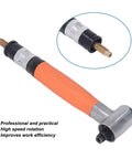 Compact Pneumatic Right Angle Pencil Die Grinder Delivering Hot Shot Air Speed And Rock Solid Torque For Precision Grinding In Tight Spots. 3mm collet.