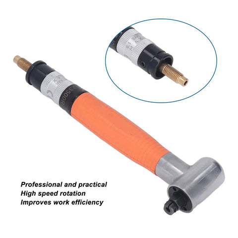 Compact Pneumatic Right Angle Pencil Die Grinder Delivering Hot Shot Air Speed And Rock Solid Torque For Precision Grinding In Tight Spots. 3mm collet.
