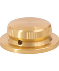 2 Pack Built Tanklike Cnc Aluminum Pointer Knobs With Killer Knurled Grip For Stereo Amplifier And Digital Volume Dial showing a golden knob detail.